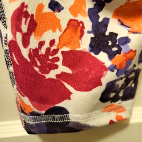 Balance Collection Med Floral Activewear soft high waist moisture wicking leggin - Picture 8 of 14